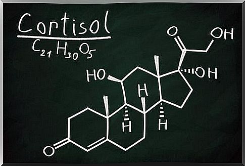Chemical formula of cortisol
